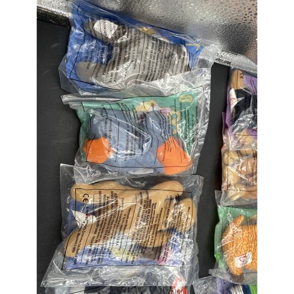 McDonald's TY Teenie Beanie Babies Complete Set of 1-12 1998 New - Picture 9 of 9